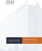 Heritage Commerce Corp.
