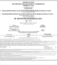 5E Advanced Materials, Inc.