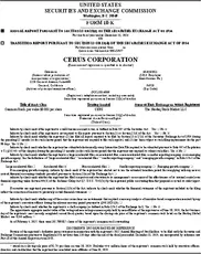 Cerus Corporation