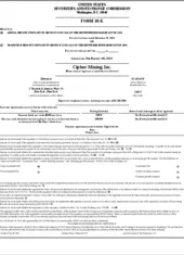 Cipher Mining Inc.