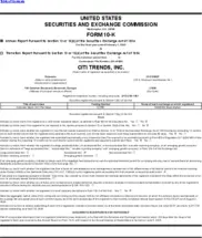 Citi Trends, Inc.