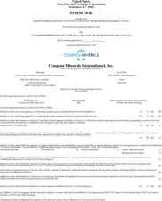 Compass Minerals International Inc.