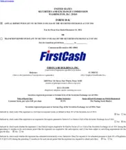 First Cash Financial Services Inc.