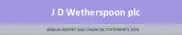 JD Wetherspoon plc