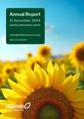 Highfield Resources Ltd