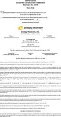 Energy Recovery