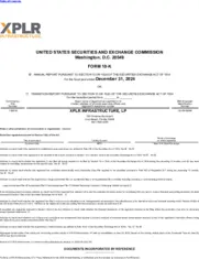 XPLR Infrastructure, LP