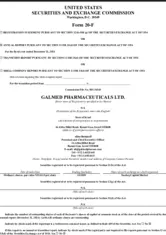 Galmed Pharmaceuticals Ltd.