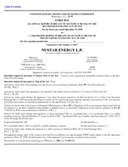 NuStar Energy L.P.