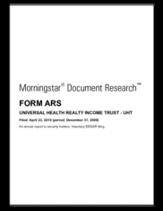 Universal Health Realty Income Trust