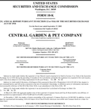 Central Garden & Pet Company