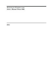 Alleghany Corporation