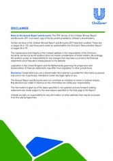 Unilever plc