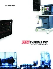 OSI Systems, Inc.