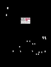  U.S. Concrete, Inc.