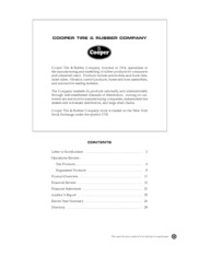 Cooper Tire & Rubber
