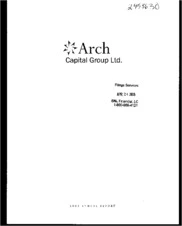 Arch Capital Group Limited