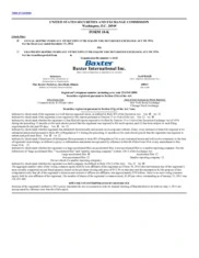 Baxter International Inc.