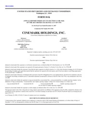 Cinemark Holdings