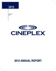 Cineplex Entertainment Limited Partnership