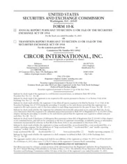 Circor International Inc.