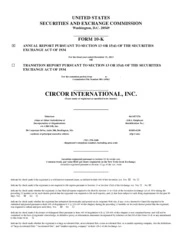 Circor International Inc.