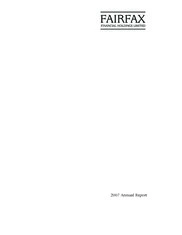 Fairfax Financial Holdings Ltd