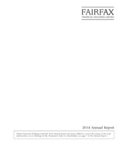 Fairfax Financial Holdings Ltd