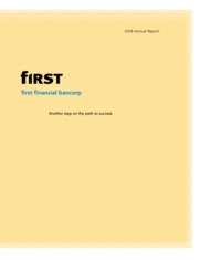 First Financial Bancorp.