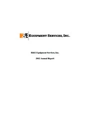 H&E Equipment Services Inc.
