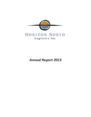 Horizon North Logistics Inc.