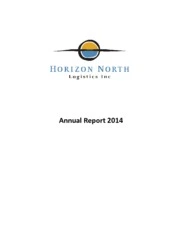 Horizon North Logistics Inc.
