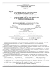 Hudson Highland Group Inc.