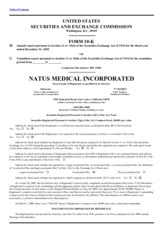 Natus Medical Inc.