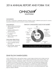 OMNOVA Solutions Inc.