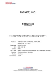 Rignet Inc