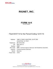 Rignet Inc