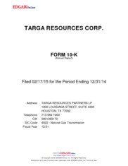 Targa Resources Partners LP