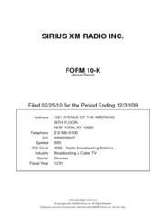 SIRIUS XM Radio Inc.
