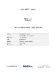 Synaptics Inc.