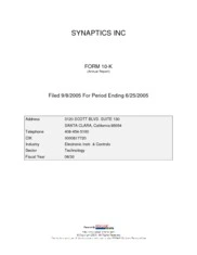 Synaptics Inc.