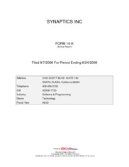 Synaptics Inc.