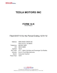 Tesla, Inc.