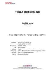 Tesla, Inc.