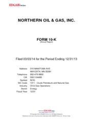 Northern Oil & Gas, Inc.