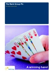 The Rank Group Plc