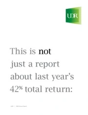 UDR, Inc.