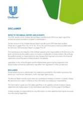Unilever plc