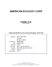 US Ecology, Inc.