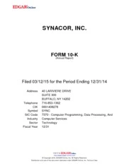 Synacor Inc.